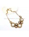 Vintage Rhinestone Gold Plated Necklace